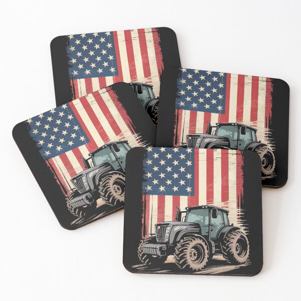 Item preview, Proud USA Farmer Men Women Farm Tractors USA Flag Patriotic Farming  designed and sold by InspiredFoul.