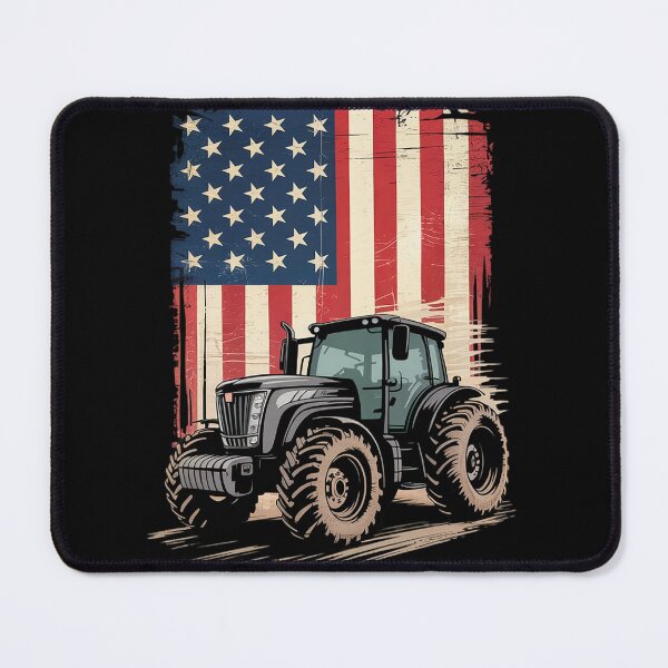 Item preview, Proud USA Farmer Men Women Farm Tractors USA Flag Patriotic Farming designed and sold by InspiredFoul.