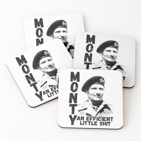 Item preview, BERNARD MONTGOMERY. MONTY, An efficient little shit. Black designed and sold by GAT74.