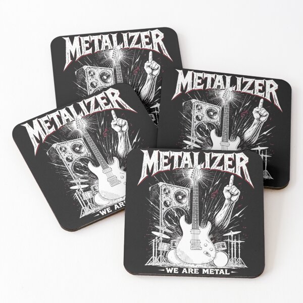 Item preview, Metalizer – Heavy Metal Celebration Noir Style designed and sold by GeoWhimsy Studio.