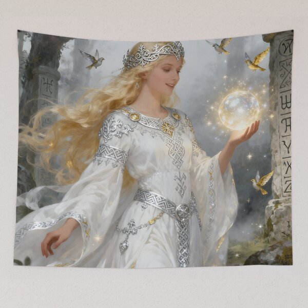 Item preview, Lady of Coldean – Goddess of Earth Memory & Quiet Power designed and sold by SoniaSarkali.