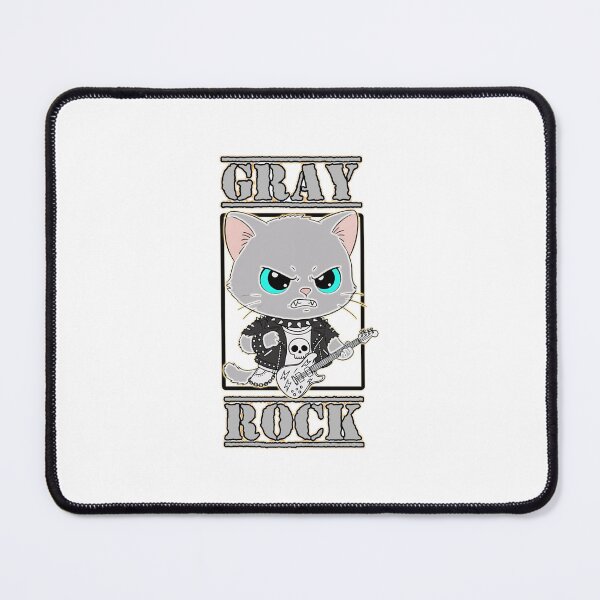 Item preview, Gray cat rock designed and sold by DigitalArtTK.