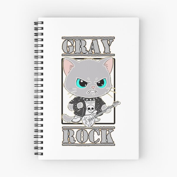 Item preview, Gray​ cat​ rock designed and sold by DigitalArtTK.