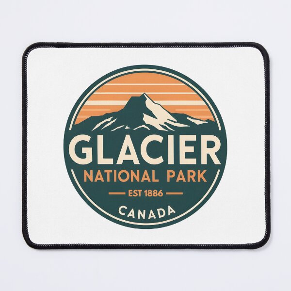 Item preview, Glacier National Park - Canada  designed and sold by GoodOldVintage.