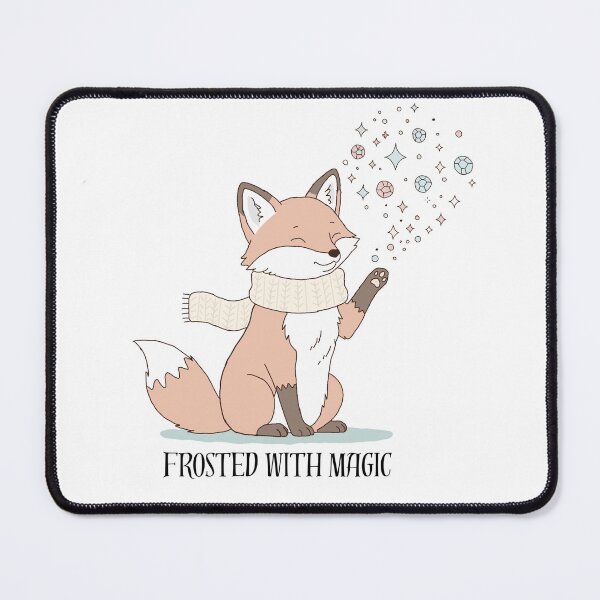 Item preview, Frosted with Magic – Winter Fox Aesthetic Art designed and sold by Rexyy Studio .