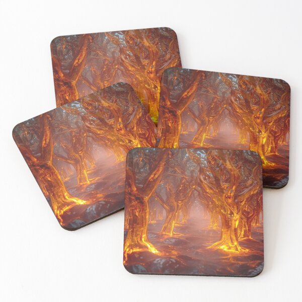 Item preview, Shimmering Trees Forged from Molten Glass designed and sold by Wonderful Designs.