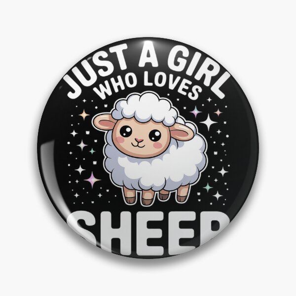 Item preview, Sheep Just A Girl Who Loves Sheep  designed and sold by InspiredFoul.