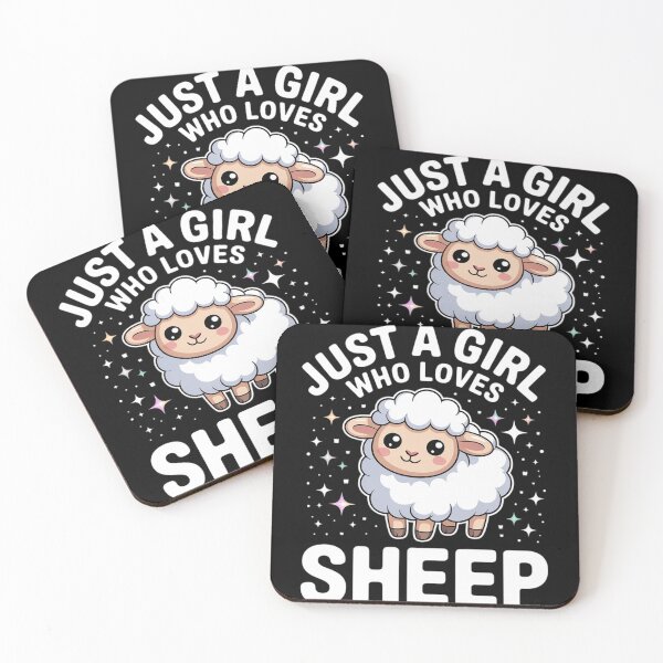 Item preview, Sheep Just A Girl Who Loves Sheep  designed and sold by InspiredFoul.