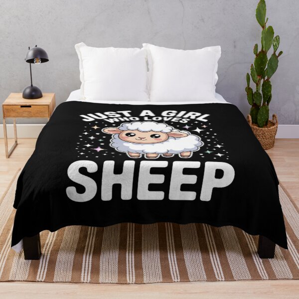 Item preview, Sheep Just A Girl Who Loves Sheep  designed and sold by InspiredFoul.