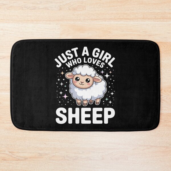 Item preview, Sheep Just A Girl Who Loves Sheep  designed and sold by InspiredFoul.