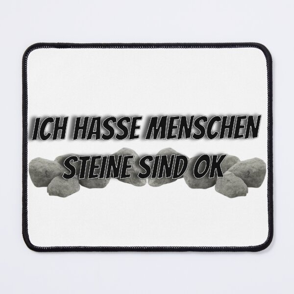 Item preview, I hate people. Stones are OK. Cynicism statement. designed and sold by MadeByParty.