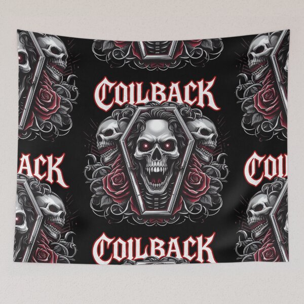 Item preview, Coilback Coffin Skull designed and sold by GhostMachine13.