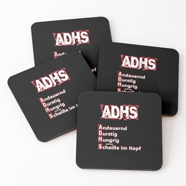 Item preview, ADHD Acronym Joke Constantly Thirsty Hungry Shit in the Head designed and sold by MadeByParty.
