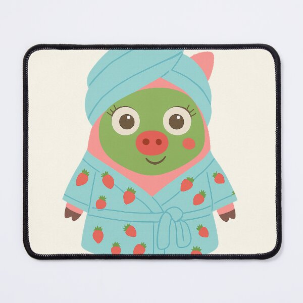 Item preview, Truffle, Spa Day Piglet with Face Mask designed and sold by Aloloco.