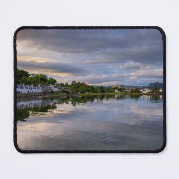 Item preview, Picturesque Harbour Street Dusk, Plockton,Scotland designed and sold by Kasia Design.