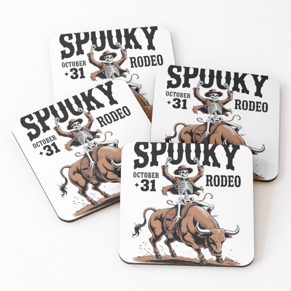 Item preview, Spooky Rodeo Western Halloween Skeleton Riding a Bull Outfit  designed and sold by InspiredFoul.