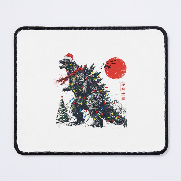 Item preview, Kaiju Christmas Santazilla Scene designed and sold by ajifujpost.
