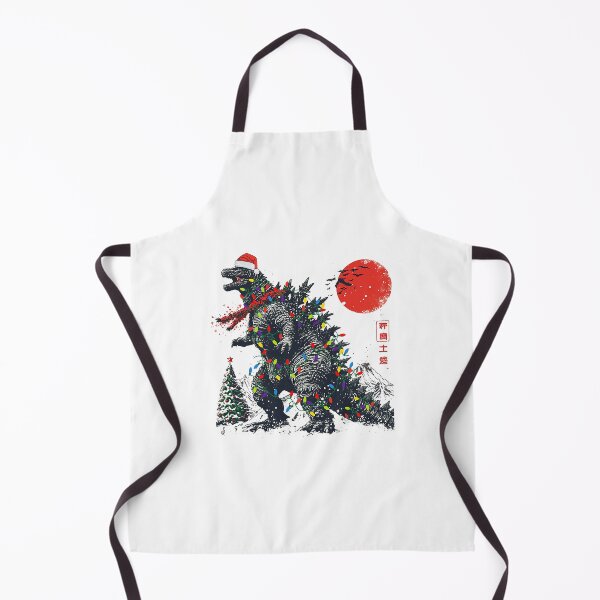 Item preview, Kaiju Christmas Santazilla Scene designed and sold by ajifujpost.