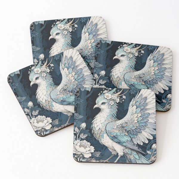 Item preview, Floral Spirit Bird designed and sold by Simple Life & KAMOCHI.