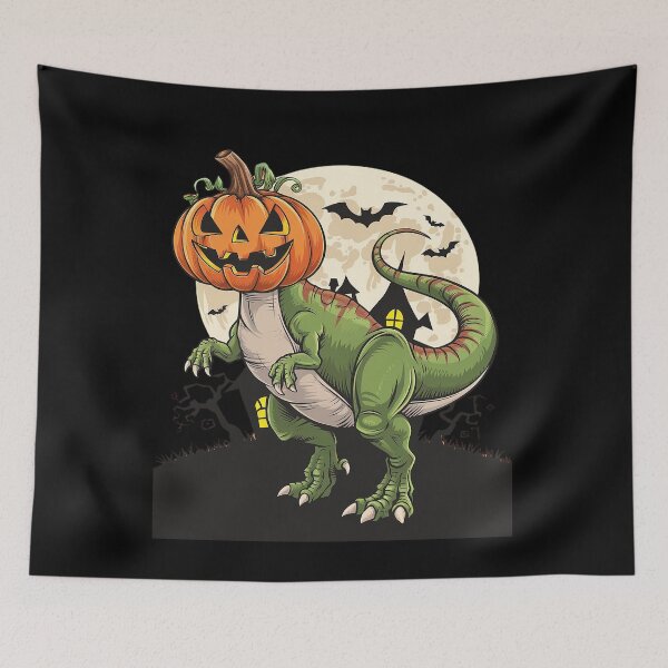 Item preview, Halloween Dinosaur Pumpkin  designed and sold by KotexTemu.