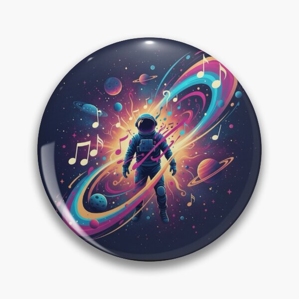 Item preview, Galactic Symphony Astronaut Art designed and sold by Whisky1111.
