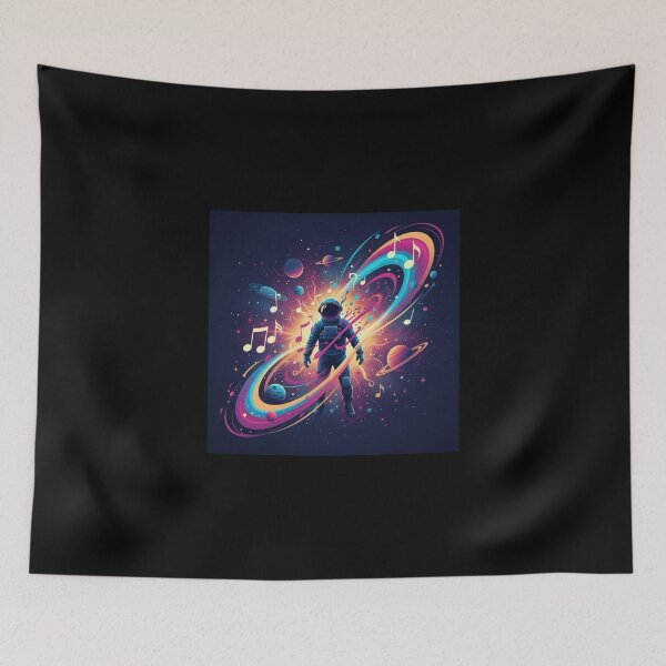 Item preview, Galactic Symphony Astronaut Art designed and sold by Whisky1111.