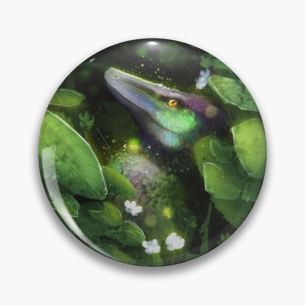 Item preview, Troodon in leaves designed and sold by ValkArtwork.