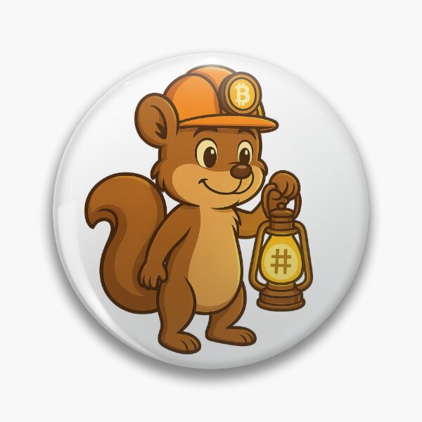 Item preview, Satoshi the Squirrel and the Lantern of Hashrate designed and sold by Adventures of Satoshi the Squirrel.