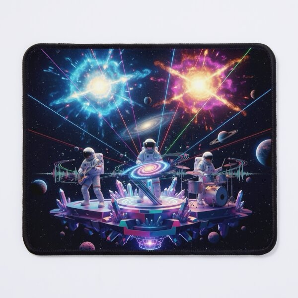 Item preview, Astronaut Band Playing Music in Deep Space designed and sold by Whisky1111.