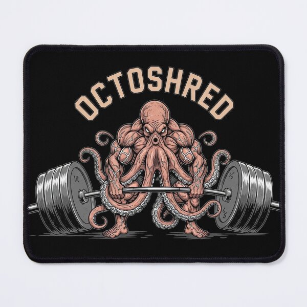 Item preview, Octoshred Octopus Deadlift Workout Fitness Gym designed and sold by FelixnRobinus.