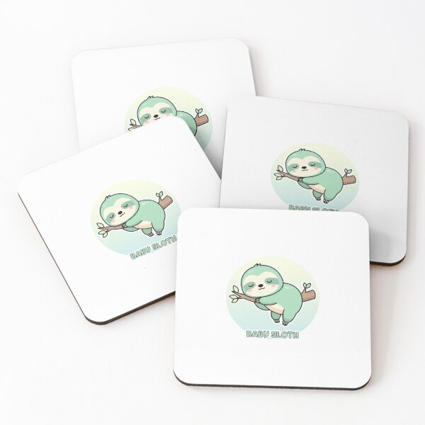 Item preview, Cute Baby Sloth Napping - Kawaii Sloth Lover Gift designed and sold by Trend Drops Mad.