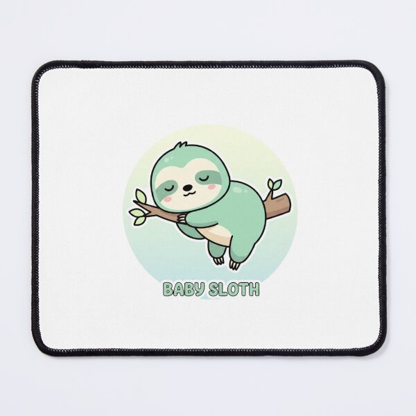 Item preview, Cute Baby Sloth Napping - Kawaii Sloth Lover Gift designed and sold by Trend Drops Mad.