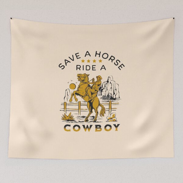 Item preview, Save A Horse Ride A Cowboy designed and sold by graphic-genie.