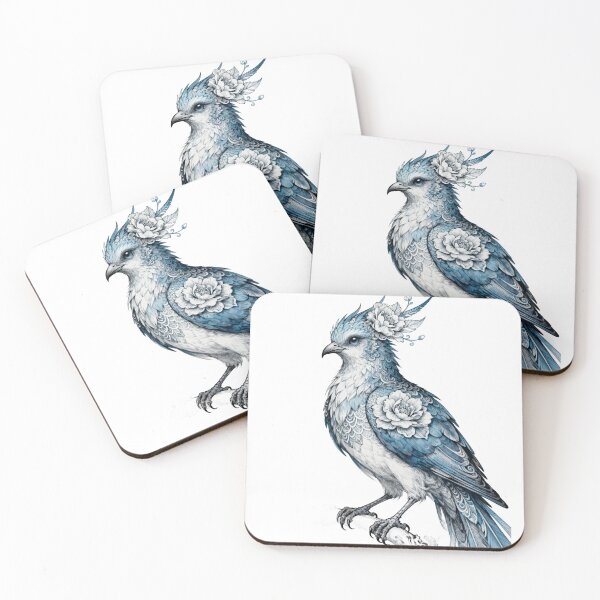 Item preview, Floral Spirit Bird  designed and sold by KAMOCHI Art.