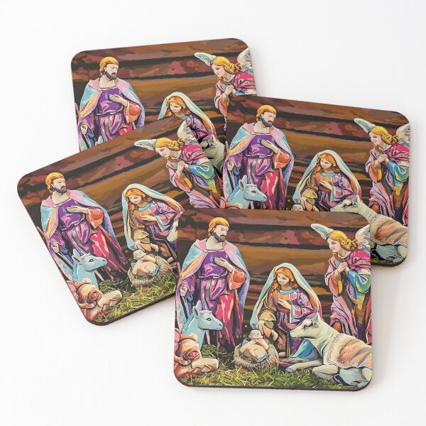 Item preview, The Nativity in color designed and sold by tomorrowsart.