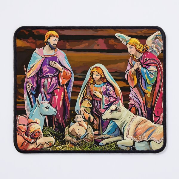 Artikelvorschau, Die Weihnachtsgeschichte in Farbe entworfen und verkauft von tomorrowsart.