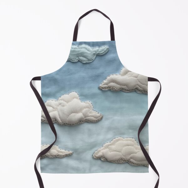 Item preview, Embroidered Clouds on a Calm Sky designed and sold by Wonderful Designs.