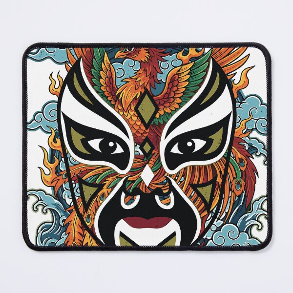 Item preview, Chinese Bian Lian Mask - Phoenix designed and sold by Creative League Ignite.