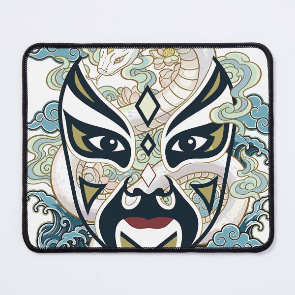 Artikelvorschau, Chinesische Bian Lian Maske – Weiße Schlange entworfen und verkauft von Creative League Ignite.