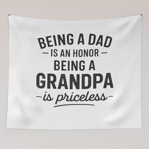 Item preview, Being A Dad Is An Honor Being A Grandpa Is Priceless designed and sold by hemagamo.