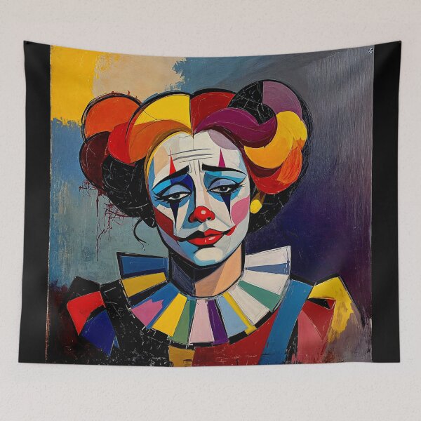 Item preview, The tarot Deck : The sad harlequinade Fool  Le Mat #4 designed and sold by Helios Be. Lavsh.