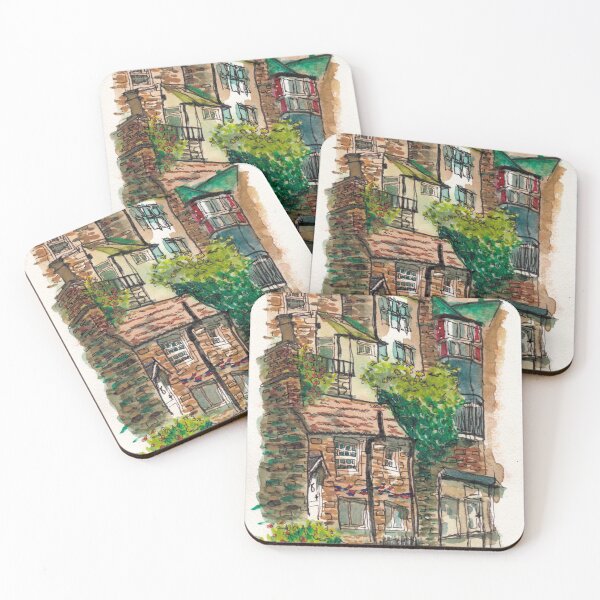 Item preview, Robin Hood Bay Cottages designed and sold by Lara Proszek.