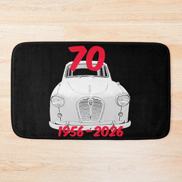 Item preview, Austin A35 British classic car 70th anniversary monochrome designed and sold by soitwouldseem.