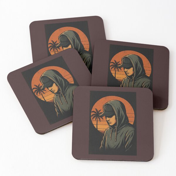 Item preview, hooded streetwear sunset aesthetic designed and sold by M-Flow.