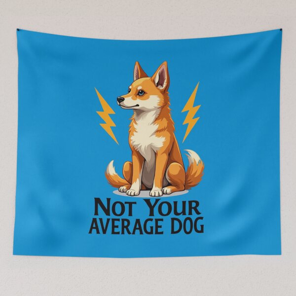 Item preview, Unique Dog T-Shirt – Not Your Average Dog Design designed and sold by TroyTheTerrific.