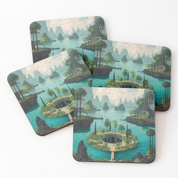 Item preview, Abstract Bizarre Landscape Aesthetic designed and sold by bapupa.
