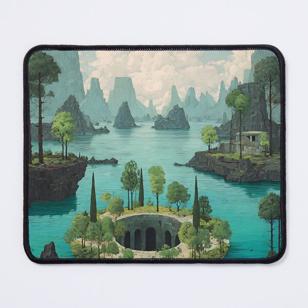 Item preview, Abstract Bizarre Landscape Aesthetic designed and sold by bapupa.