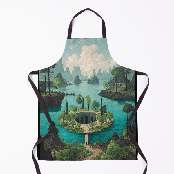 Item preview, Abstract Bizarre Landscape Aesthetic designed and sold by bapupa.