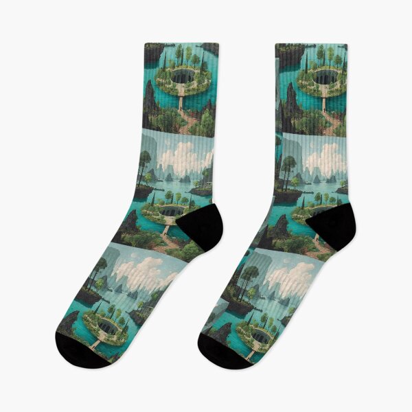 Item preview, Abstract Bizarre Landscape Aesthetic designed and sold by bapupa.