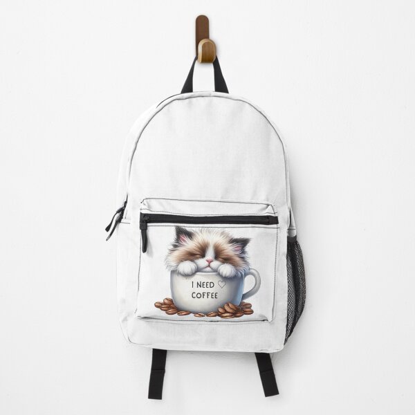 Item preview, Cat Lover Coffee Stickers – Adorable Cozy Cat Bundle designed and sold by Lulunza.